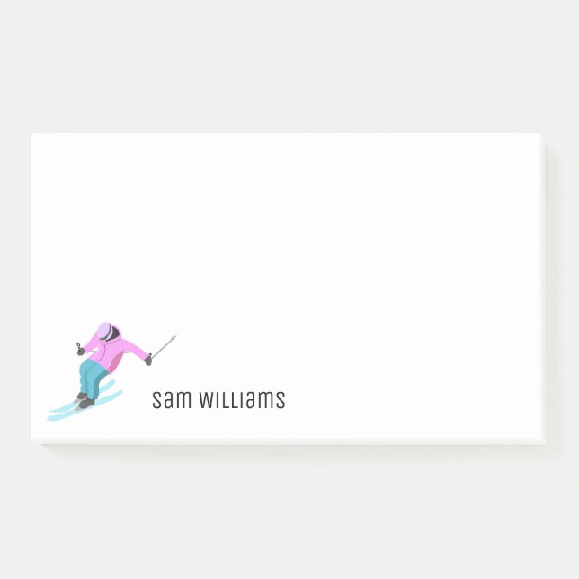 Skiing Post-it Notes (Front)