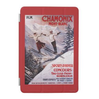 Skiing Promotional Poster iPad Mini Cover