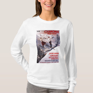 Skiing Promotional Poster T-Shirt