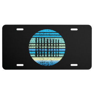 Skiing - Ski Boards Collection Funny Skiing License Plate