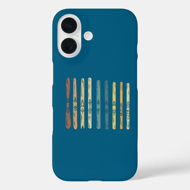 Skiing Ski Boards Gift Case-Mate iPhone Case (Back)