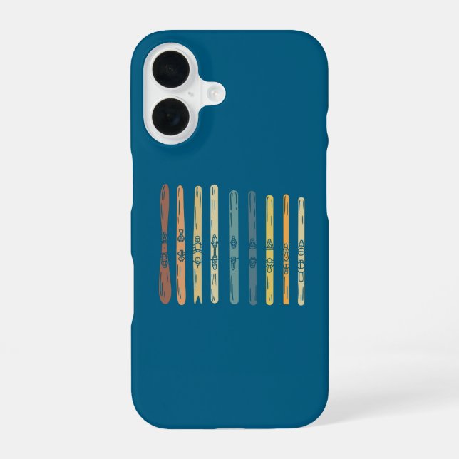 Skiing Ski Boards Gift Iphone Case (Back)