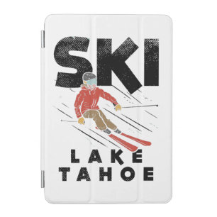 Skiing - Ski Lake Tahoe iPad Mini Cover