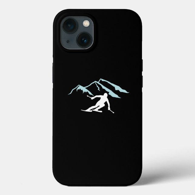 Skiing Skiing Lover Case-Mate iPhone Case (Back)