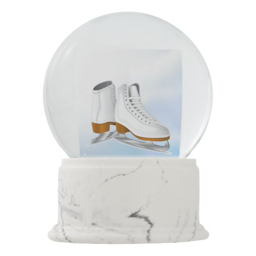 Skiing Snow Globe Zazzle