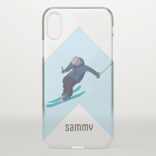 Skiing iPhone XS Case