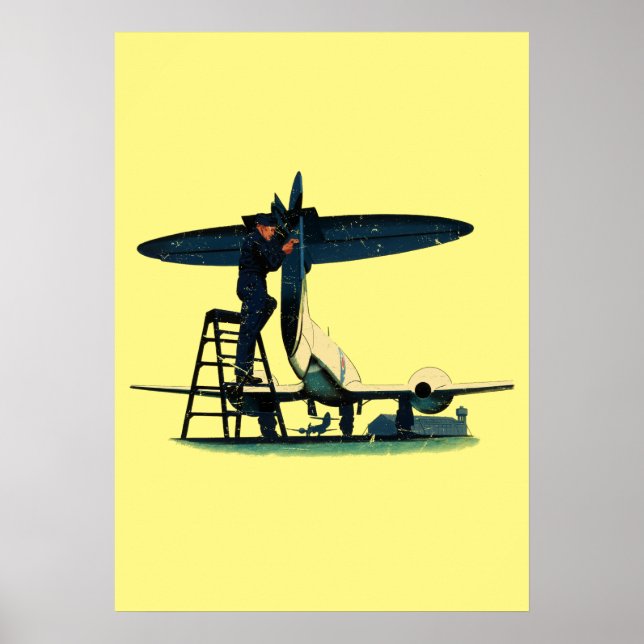 Skilled Hands Are Needed - Join the RAF Poster (Front)