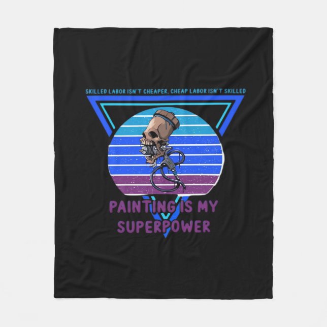 Skilled Labor Isn’t Cheap Essential Fleece Blanket (Front)