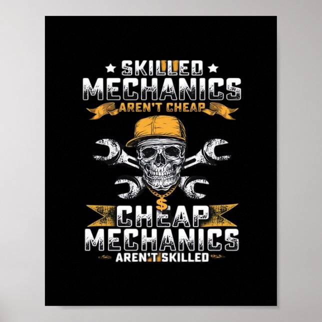 Skilled Mechanics Aren’t Cheap Essential Poster (Front)