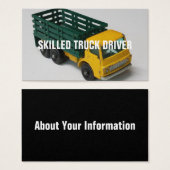 SKILLED TRUCK DRIVER (Front & Back)