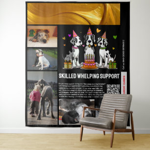 Skilled Whelping Support Tapestry