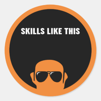 Skills Like This Title Sticker
