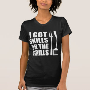 Skills On The Grills (ON DARK) T-Shirt