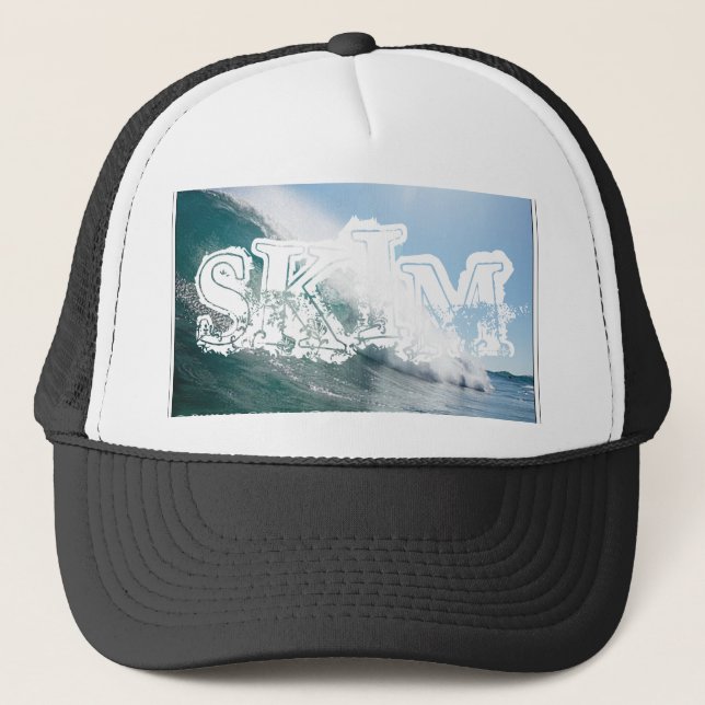 skim trucker hat (Front)