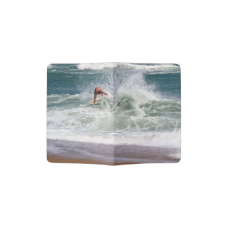 Skimboarding by Shirley Taylor Passport Holder