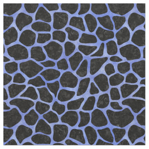 SKIN1 BLACK MARBLE & BLUE WATERCOLOR (R) FABRIC