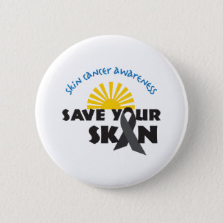 Skin Cancer Awareness Button