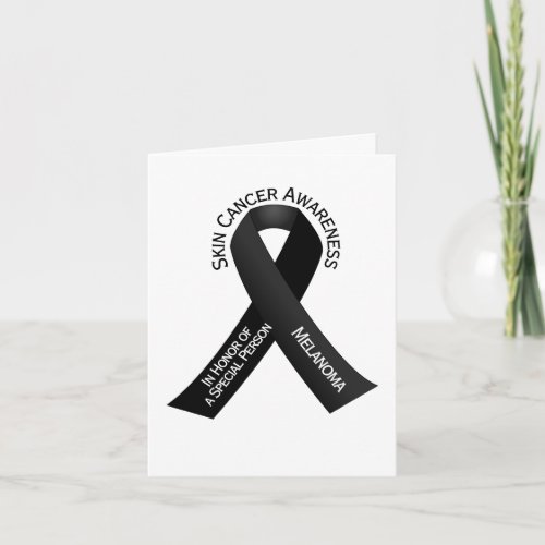 Skin Cancer Awareness Card