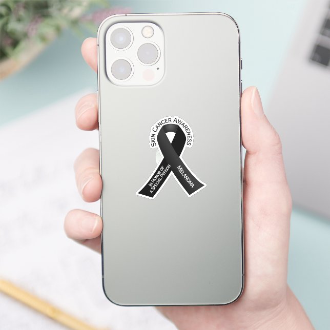 Skin Cancer Awareness Sticker (Phone)