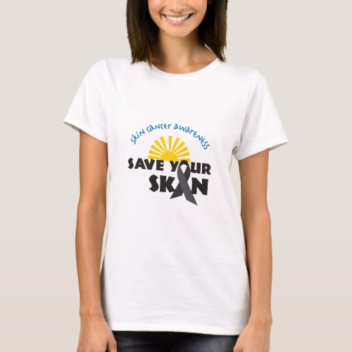Skin Cancer Awareness T_Shirt