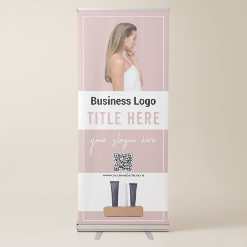 Skin Care Beauty Salon Spa Promotional Business Retractable Banner