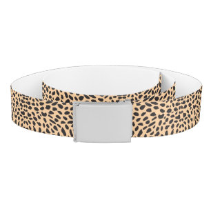 Skin cheetah decor belt