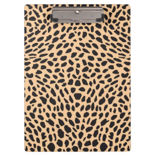 Skin cheetah decor clipboard