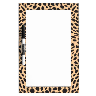 Skin cheetah decor Dry-Erase board