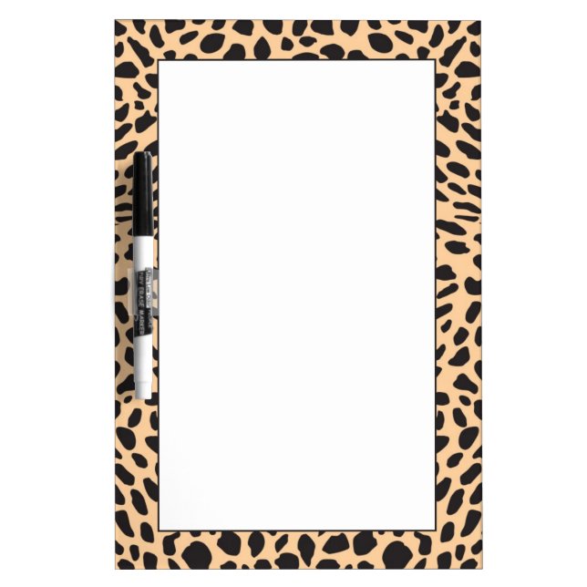 Skin cheetah decor Dry-Erase board (Front)