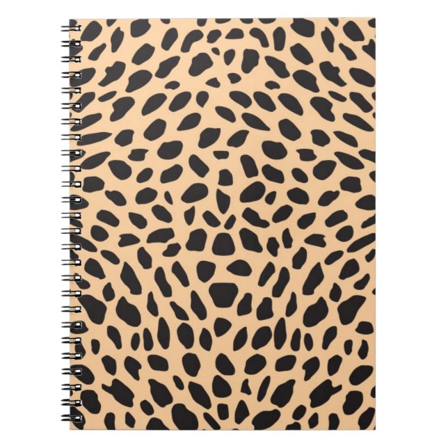 Skin cheetah decor notebook (Front)