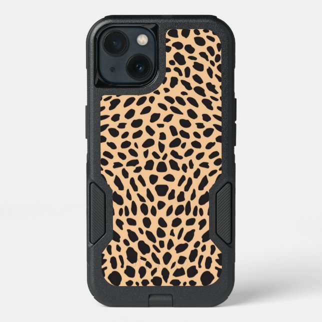 Skin cheetah decor otterbox iPhone case (Back)