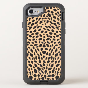 Skin cheetah decor OtterBox defender iPhone SE/8/7 case