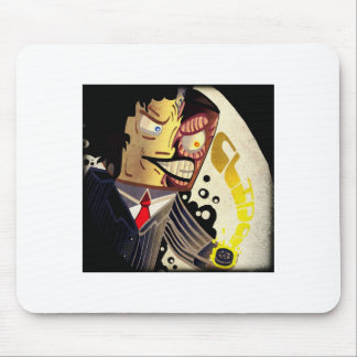 Skin drawing mouse pad