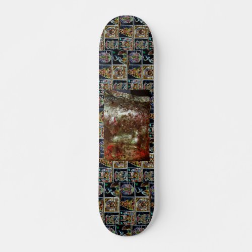 skin gold buda skateboard