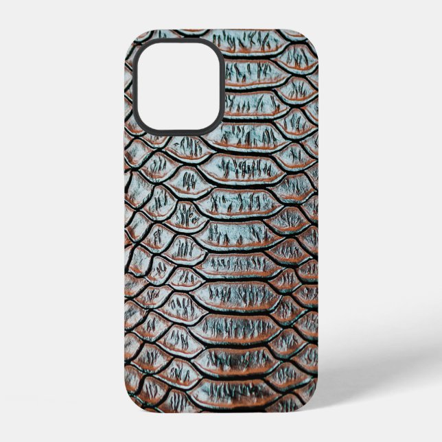 skin leather texture backgroundtexture,crocodile,l iphone case (Back)