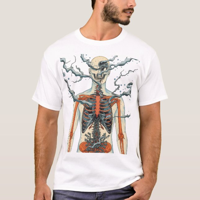 Skin Made of Windows T-Shirt (Front)
