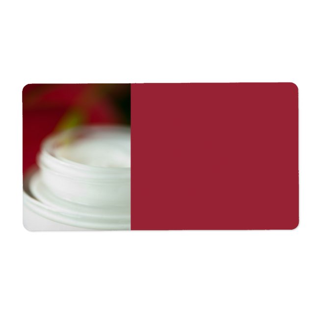 Skin nourishing cream label (Front)