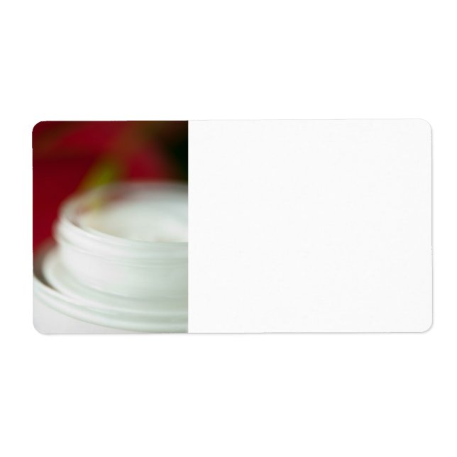 Skin nourishing cream label (Front)