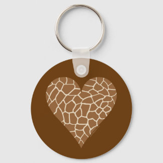 Skin Pattern, Colors of the Giraffe Keychain