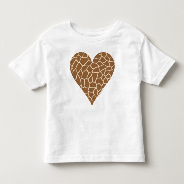 Skin Pattern, Colors of the Giraffe Toddler T-shirt (Front)