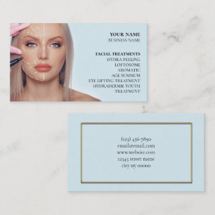 Skincare & Beauty Salon Business Card