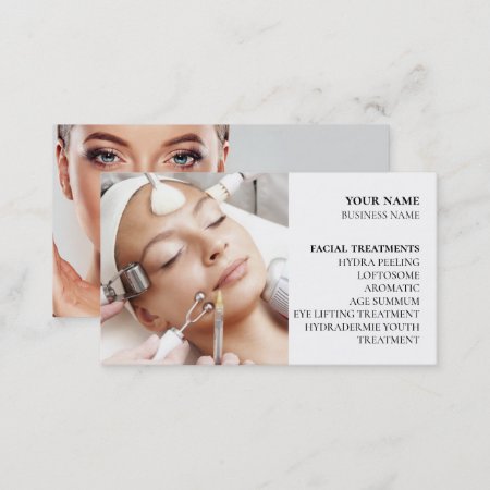 Skincare & Beauty Salon Business Card