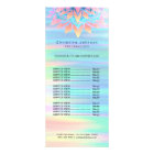 skincare esthetician price list