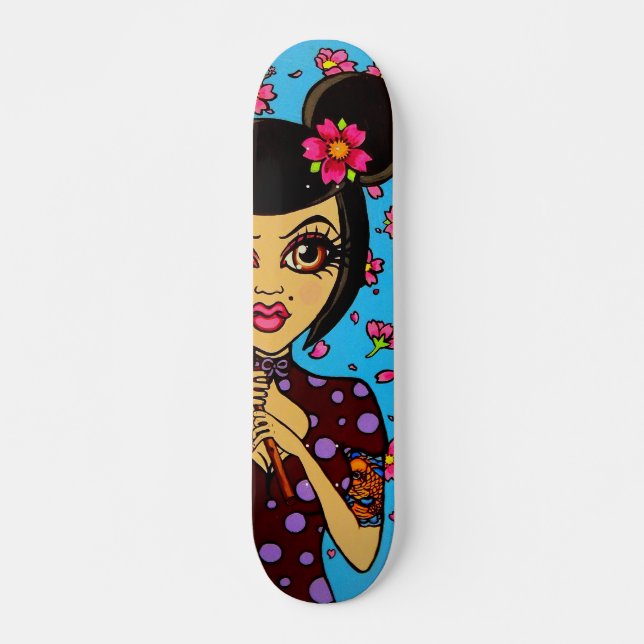 Skinderella Skate Deck (Front)