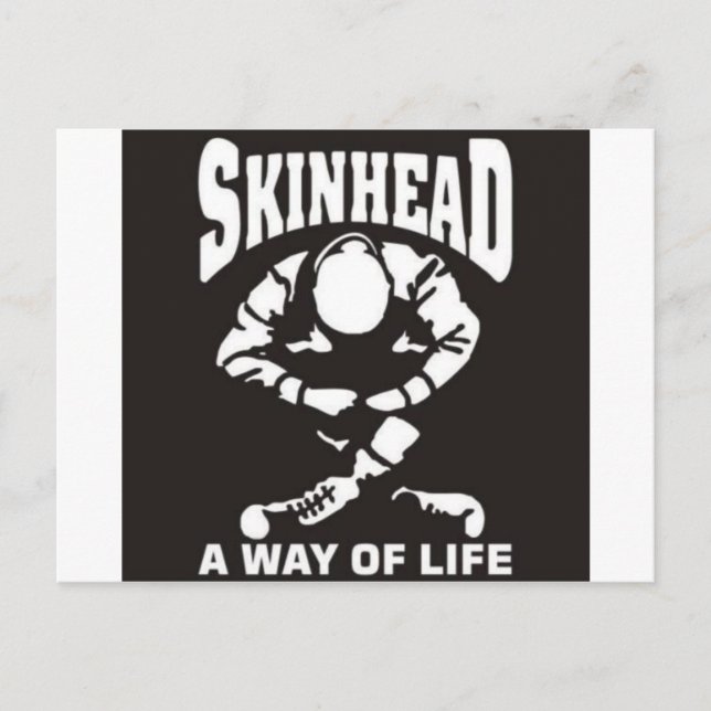 SKINHEAD A WAY OF LIFE POSTCARD (Front)