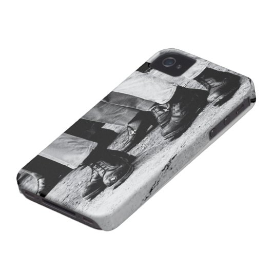 skinhead boots Case-Mate iPhone case (Bottom)