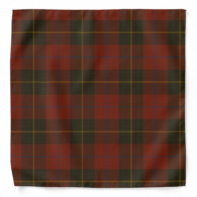 Skinner Clan Tartan Bandana (Front)