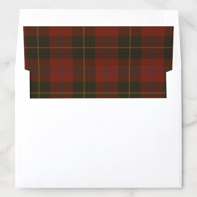 Skinner Clan Tartan Envelope Liner (In Envelope)