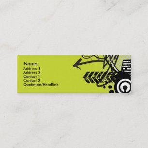 skinny b-card-urban mini business card