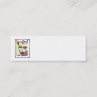SKINNY BUSINESS CARDS VINO! You Had Me at MERLOT!